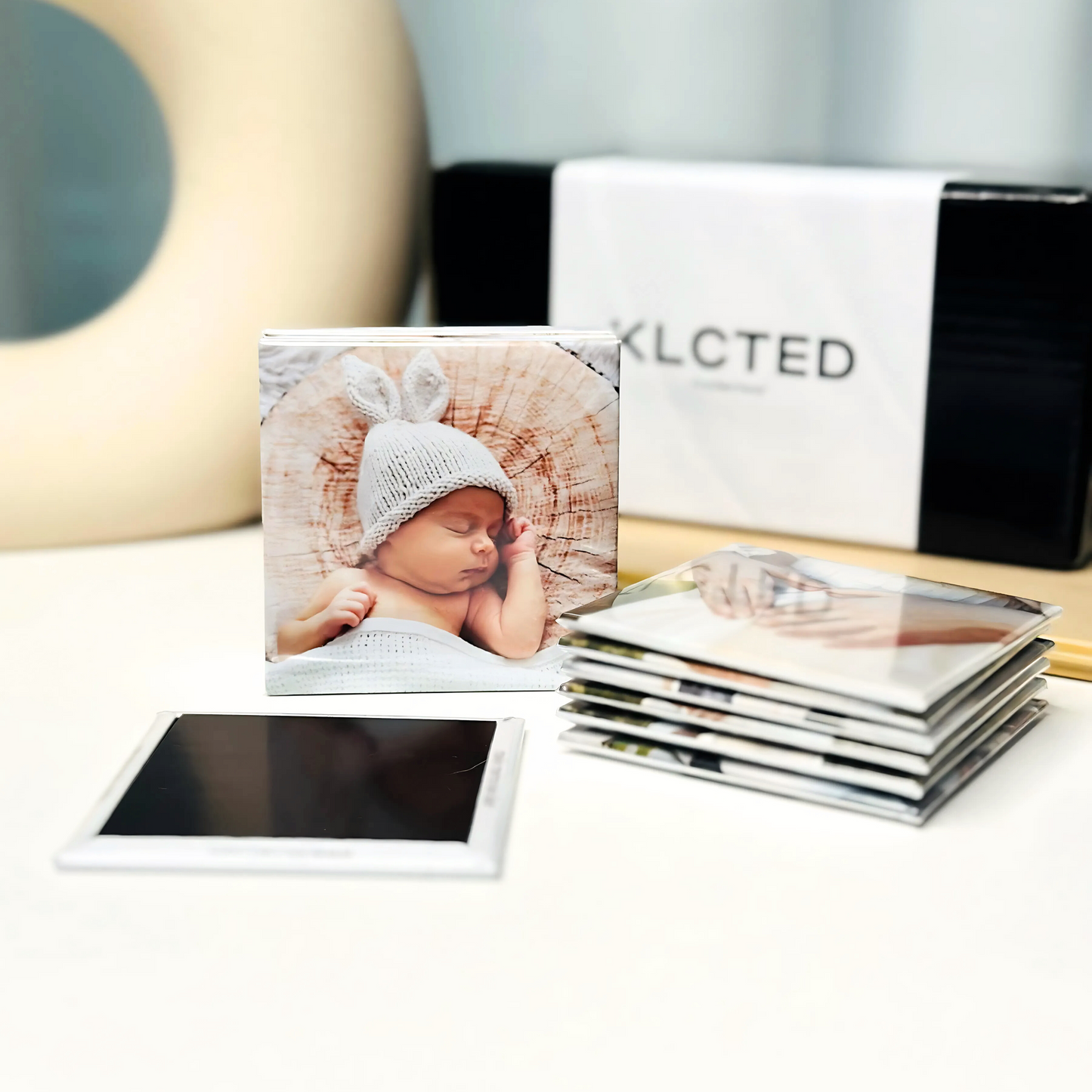 Custom Square Photo Magnet