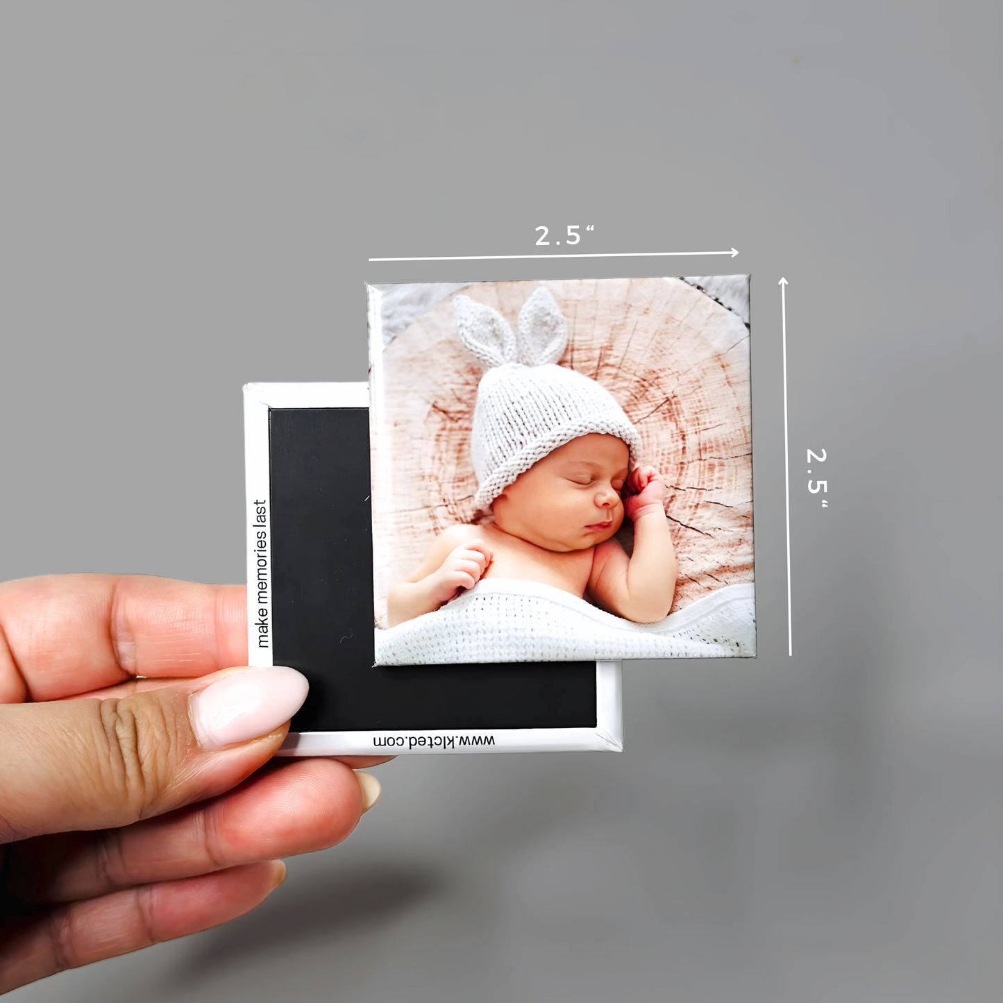 Custom Square Photo Magnet