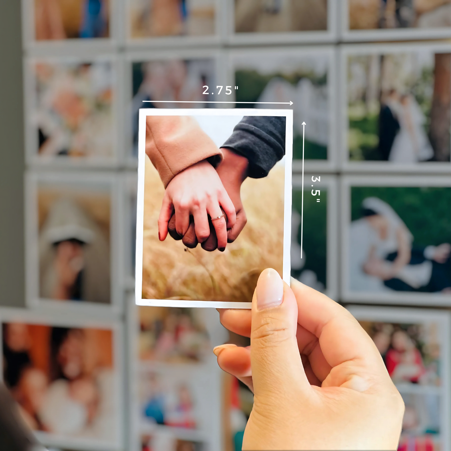 Personalized Photo Magnet - Medium