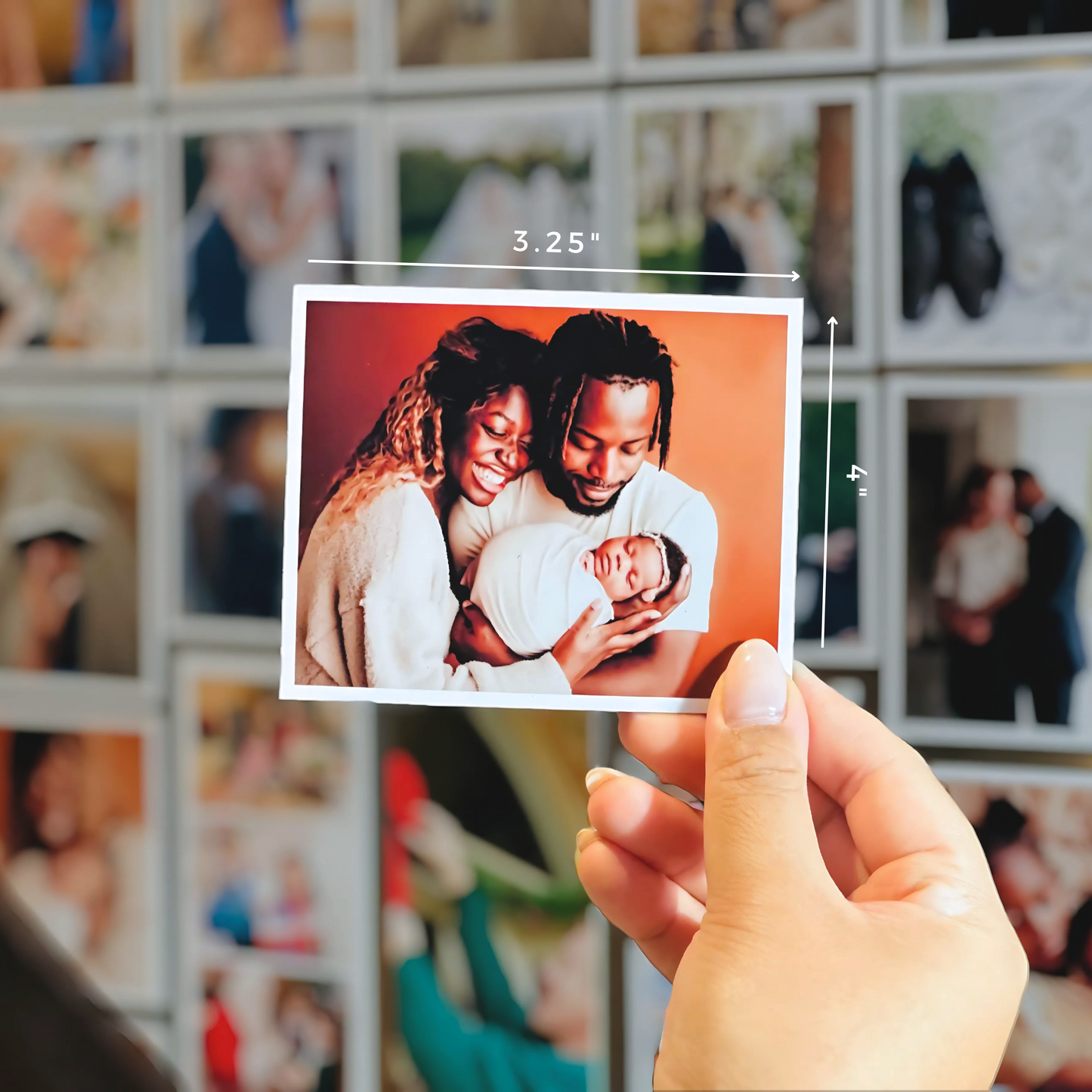 Personalized Photo Magnet - Large